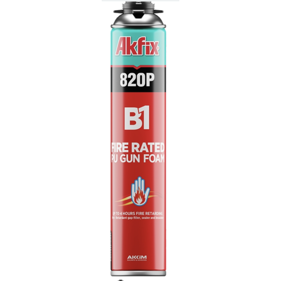 Akfix 820P Pianka montażowa ognioodporna PPOŻ piana B1 750ml